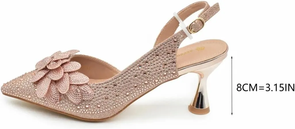 WomenS African Inspired High Heels and Clutch Set with Spike Heels and Rhinestone Decorations