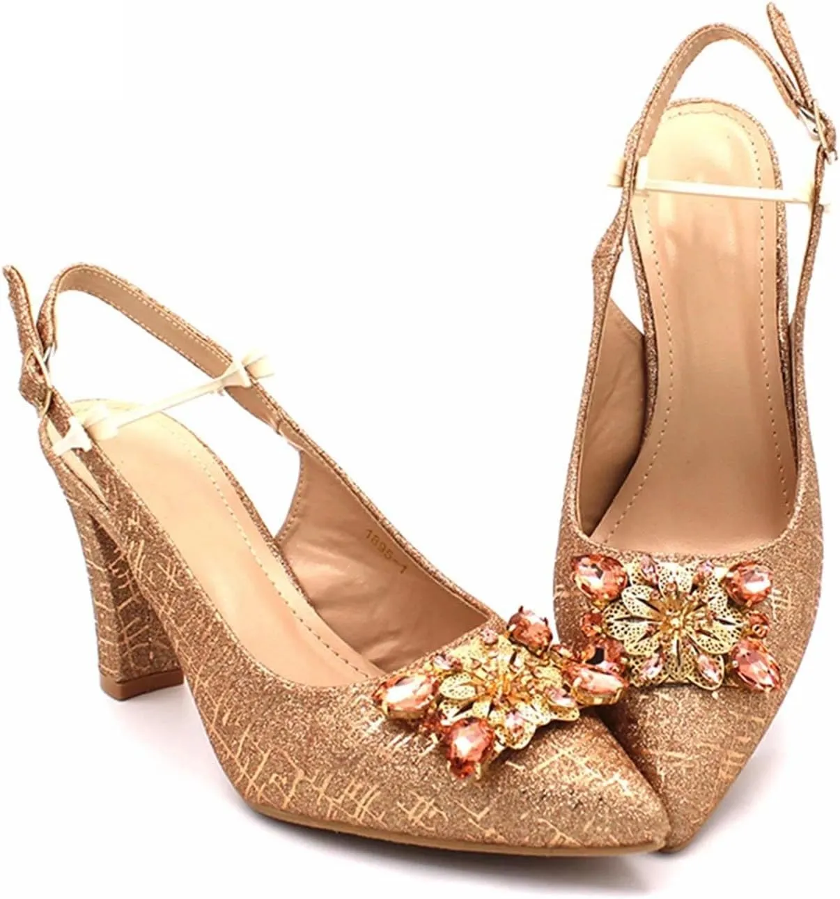 Womens Elegant Crystal Embellished Wedding Shoes and Clutch Bag Set Luxury Heels for Formal Dinners and Receptions