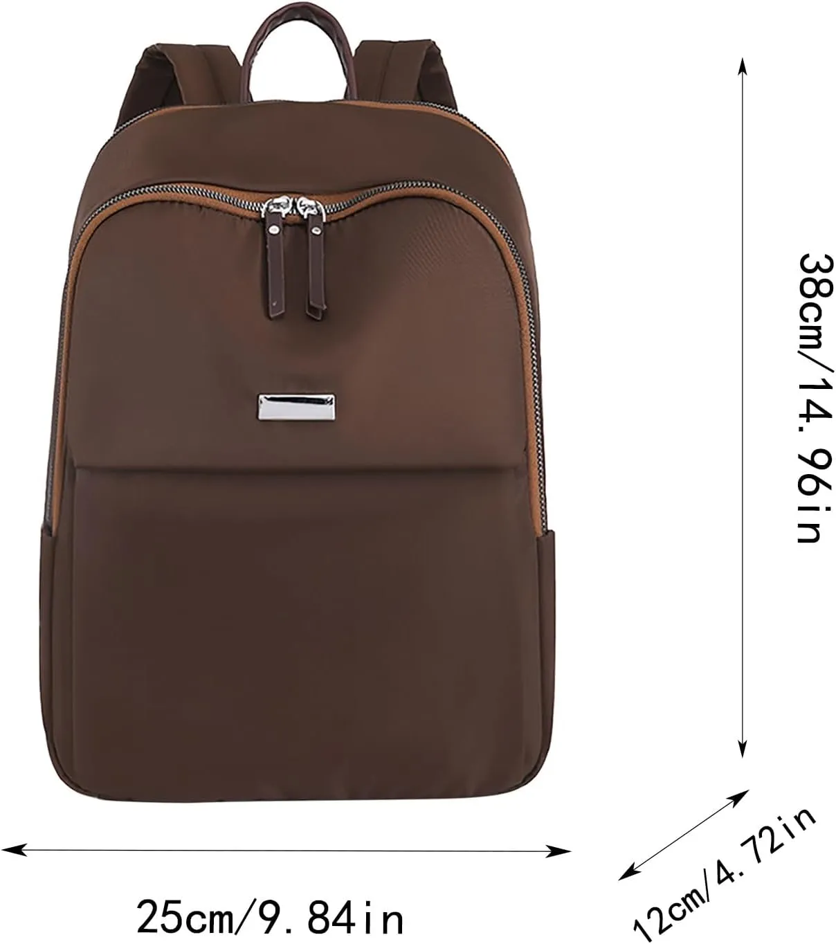 Women's Fashion Office Bags Soft Leather Backpacks Travel Bags Cute Tote Fashion Soft Leather Outdoor Backpack(White)