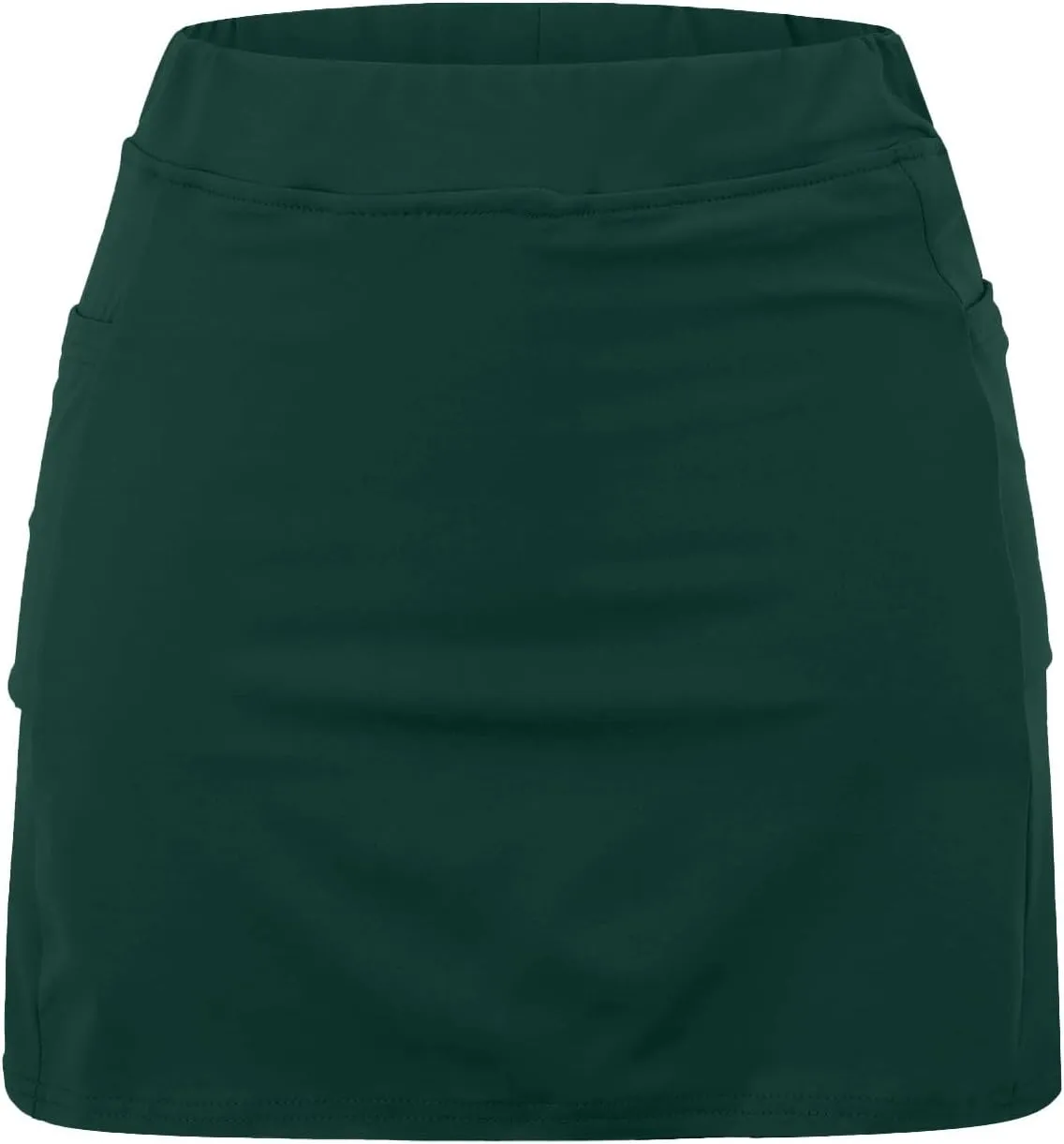 Women's Mini Skort High Waisted Pleated Tennis Skirts with Pockets Tummy Control Casual Golf Inner Shorts Athletic Running