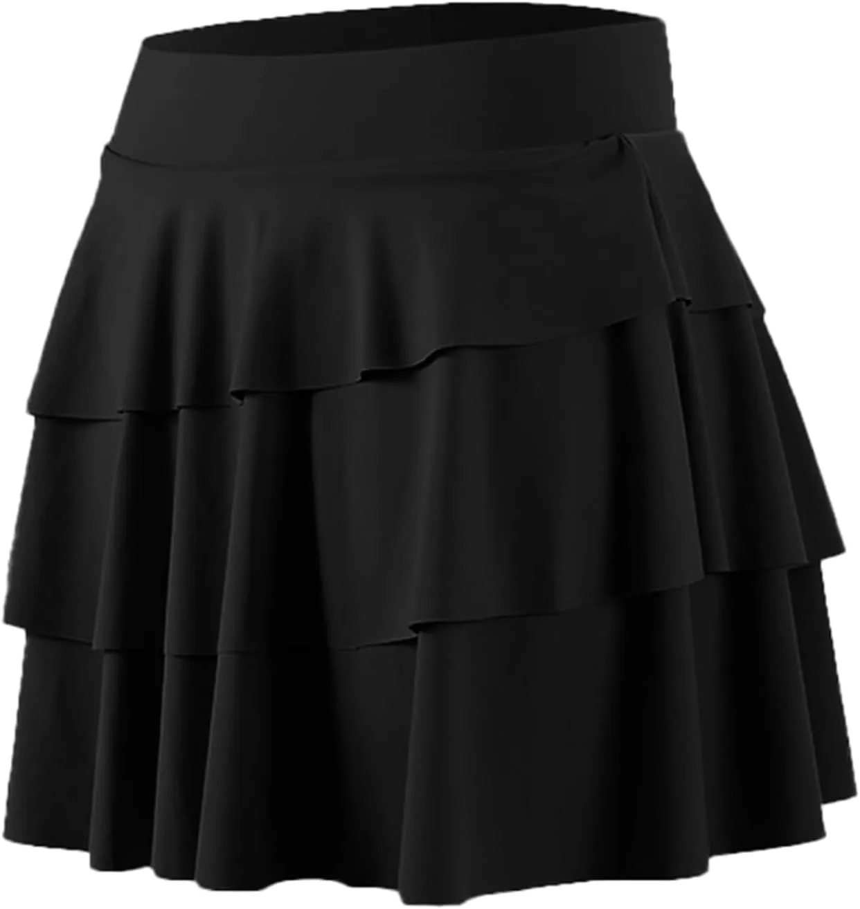 Womens Pleated Tennis Mini Skirt Golf Athletic Skorts Layered Stretch Lightweight Trendy Flowy Quick Dry Skirts