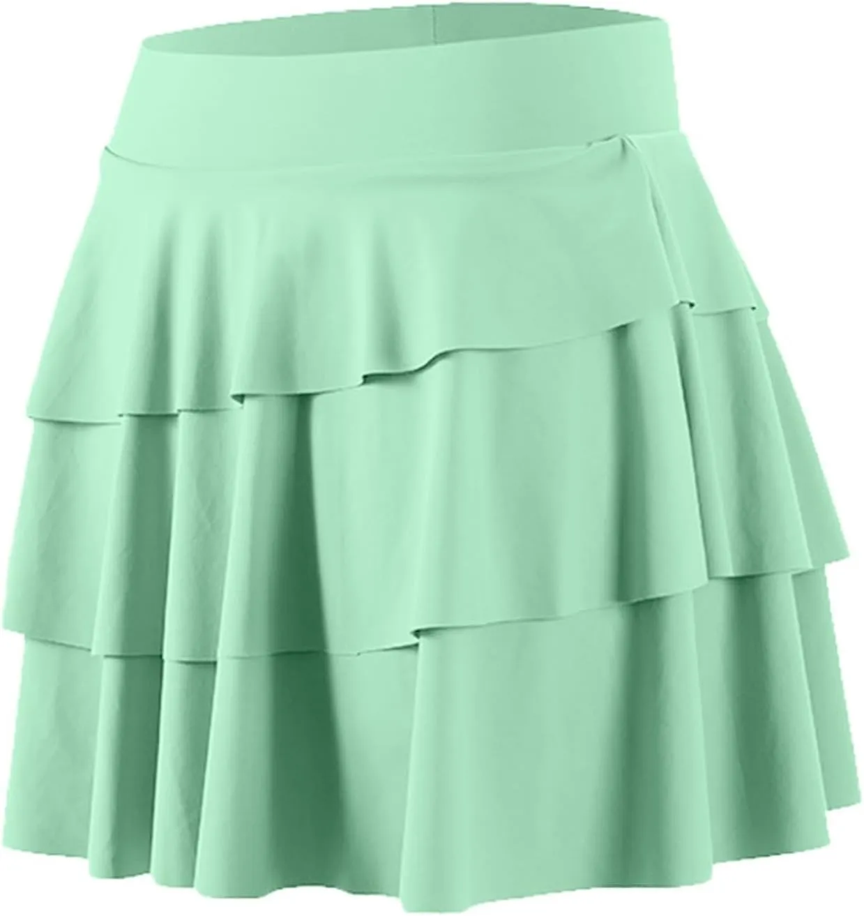 Womens Pleated Tennis Mini Skirt Golf Athletic Skorts Layered Stretch Lightweight Trendy Flowy Quick Dry Skirts