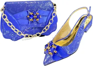 WomenS Stylish Pink Italian Pumps and Matching Bag Set with Peep Toe Design for Wedding Party