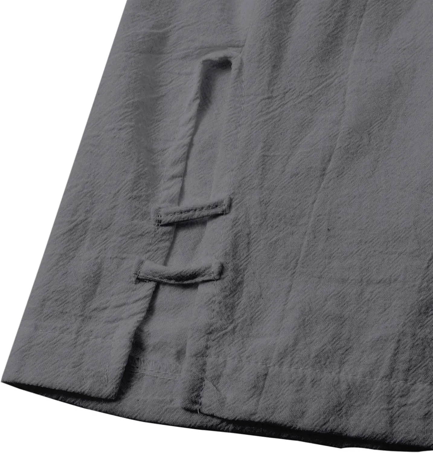 Women's Summer Cotton-Linen Pants Elastic & Paperbag Waist Plus Size Straight/Palazzo/Wide Leg Trousers with Pockets