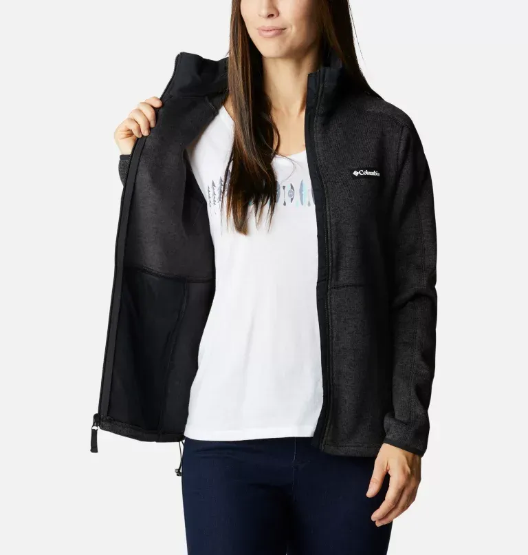 Women's Sweater Weather Fleece Full Zip Jacket