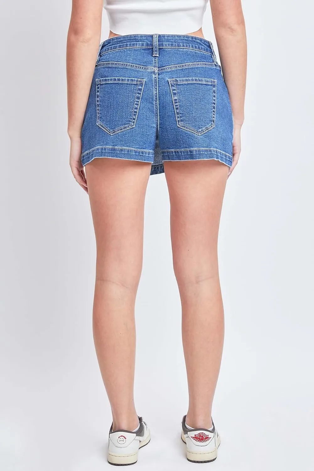 YMI Women's Denim Wrap Skort